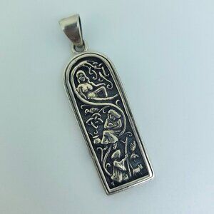 Sterling Mother Maiden Crone Wicca Goddess Pendant by Dryad Design